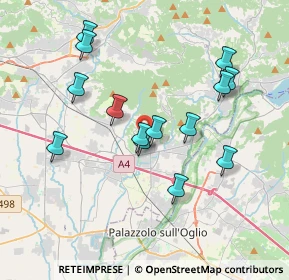 Mappa Via Fratelli Kennedy, 24064 Grumello del Monte BG, Italia (3.55857)