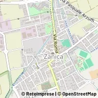 Mapa Zanica
