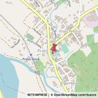 Mappa Via Fr? Dolcino, 1, 28077 Prato Sesia, Novara (Piemonte)
