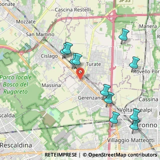 Mappa Via Clerici Giampietro, 21040 Gerenzano VA, Italia (2.21091)