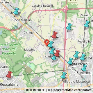 Mappa Via Clerici Giampietro, 21040 Gerenzano VA, Italia (2.64214)
