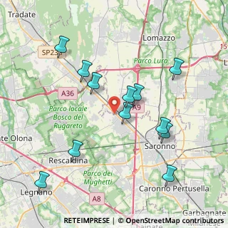 Mappa Via Clerici Giampietro, 21040 Gerenzano VA, Italia (4.0075)