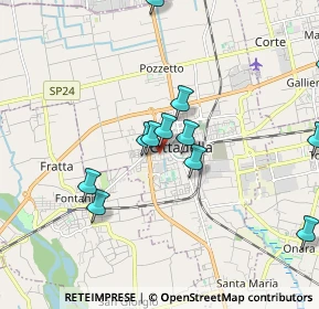 Mappa Via I. Nievo, 35013 Cittadella PD, Italia (2.10615)