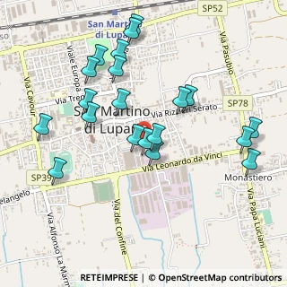 Mappa Via Julia, 35018 San Martino di Lupari PD, Italia (0.5045)
