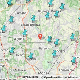 Mappa Via Mons. G. Terruzzi, 20845 Sovico MB, Italia (6.619)