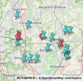 Mappa SOVICO Terruzzi, 20845 Sovico MB, Italia (4.25895)