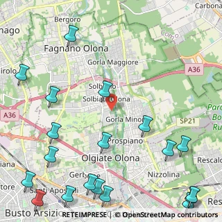Mappa Via Giuseppe Mazzini, 21058 Solbiate Olona VA, Italia (3.34526)