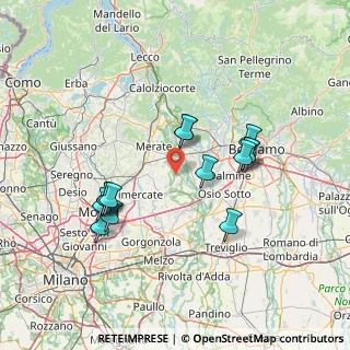 Mappa Piazza XV Martiri, 20872 Cornate d'Adda MB, Italia (13.58357)