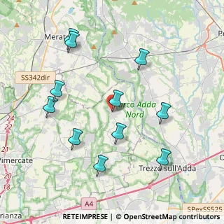 Mappa Via Guglielmo Marconi, 20040 Cornate D'adda MB, Italia (4.19273)