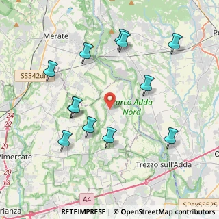 Mappa Via Guglielmo Marconi, 20040 Cornate D'adda MB, Italia (4.195)
