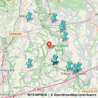 Mappa Via Guglielmo Marconi, 20040 Cornate D'adda MB, Italia (4.33333)