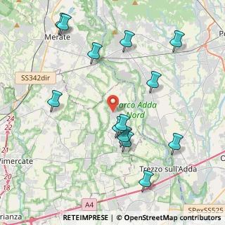 Mappa Piazza XV Martiri, 20872 Cornate d'Adda MB, Italia (4.52923)