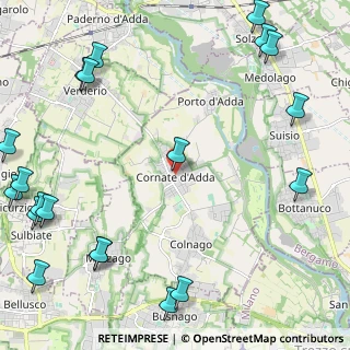 Mappa Via Guglielmo Marconi, 20040 Cornate D'adda MB, Italia (3.3545)
