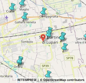 Mappa SP 52, 35018 San Martino di Lupari PD, Italia (2.47077)