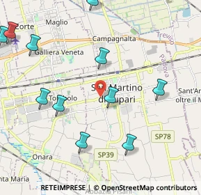 Mappa SP 52, 35018 San Martino di Lupari PD, Italia (2.83)