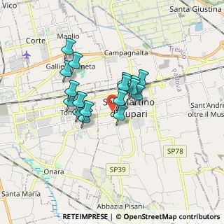 Mappa SP 52, 35018 San Martino di Lupari PD, Italia (1.26588)