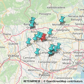 Mappa SP 52, 35018 San Martino di Lupari PD, Italia (11.853)