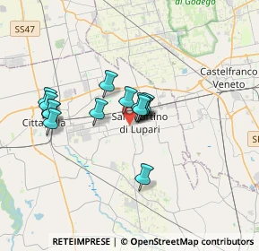 Mappa SP 52, 35018 San Martino di Lupari PD, Italia (2.64929)