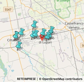 Mappa SP 52, 35018 San Martino di Lupari PD, Italia (2.67182)
