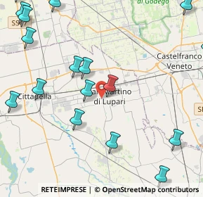 Mappa SP 52, 35018 San Martino di Lupari PD, Italia (5.95611)