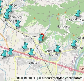 Mappa Località Rovera, 24064 Grumello del Monte BG, Italia (3.14143)