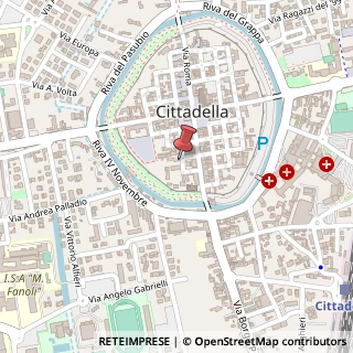 Mappa Stradella del Tezzon, 20, 35013 Cittadella, Padova (Veneto)