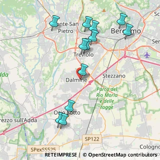 Mappa Via Cinquantenario, 24044 Dalmine BG, Italia (4.49833)
