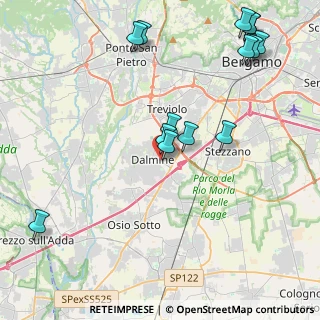 Mappa Via Cinquantenario, 24044 Dalmine BG, Italia (4.95571)