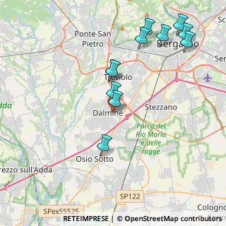 Mappa Via Cinquantenario, 24044 Dalmine BG, Italia (4.37091)