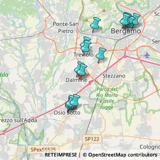 Mappa Via Cinquantenario, 24044 Dalmine BG, Italia (4.48188)