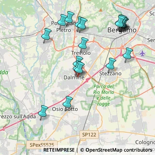 Mappa Via Cinquantenario, 24044 Dalmine BG, Italia (4.8745)