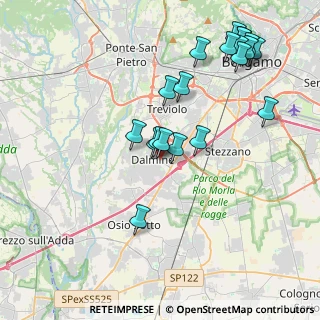 Mappa Via Cinquantenario, 24044 Dalmine BG, Italia (4.2705)