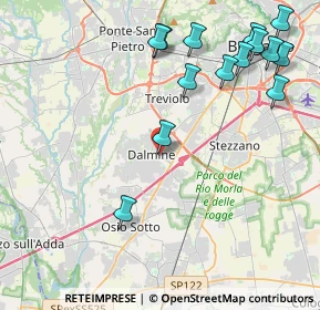 Mappa Via Cinquantenario, 24044 Dalmine BG, Italia (5.03143)