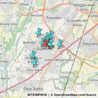 Mappa Via Cinquantenario, 24044 Dalmine BG, Italia (0.86909)