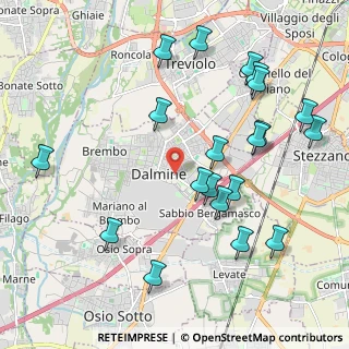 Mappa Via Cinquantenario, 24044 Dalmine BG, Italia (2.2905)