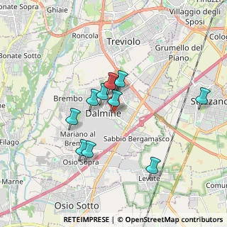 Mappa Via Cinquantenario, 24044 Dalmine BG, Italia (1.46273)