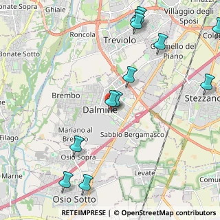 Mappa Via Cinquantenario, 24044 Dalmine BG, Italia (2.65083)