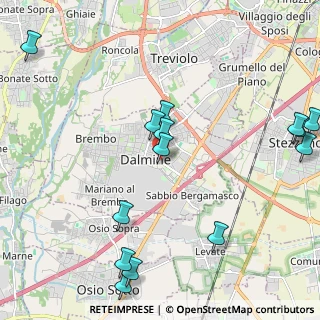 Mappa Via Cinquantenario, 24044 Dalmine BG, Italia (2.64)