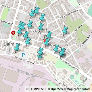 Mappa Via Cinquantenario, 24044 Dalmine BG, Italia (0.241)