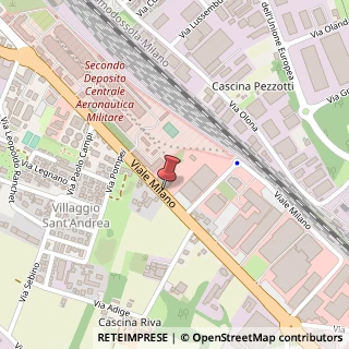 Mappa Viale Milano, 95, 21013 Gallarate, Varese (Lombardia)