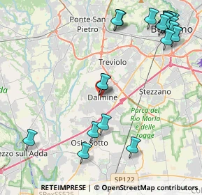 Mappa 24044 Verdellino BG, Italia (5.401)