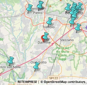 Mappa Piazza Caduti 6 Luglio, 24044 Dalmine BG, Italia (5.91235)