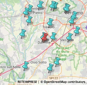 Mappa Viale G. Marconi, 24044 Verdellino BG, Italia (4.608)