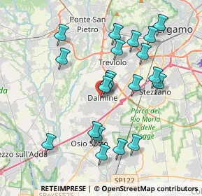 Mappa Viale G. Marconi, 24044 Verdellino BG, Italia (3.7725)