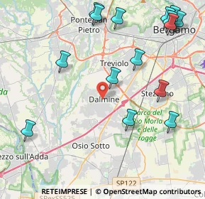 Mappa Viale G. Marconi, 24044 Verdellino BG, Italia (5.27933)