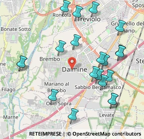 Mappa Piazza Caduti 6 Luglio, 24044 Dalmine BG, Italia (2.255)