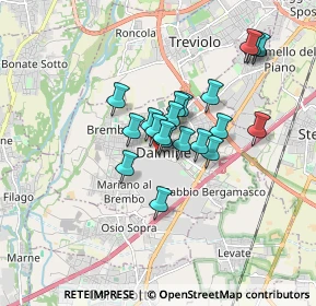 Mappa 24044 Verdellino BG, Italia (1.2475)