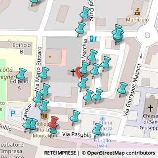 Mappa Piazza Caduti 6 Luglio, 24044 Dalmine BG, Italia (0.07692)