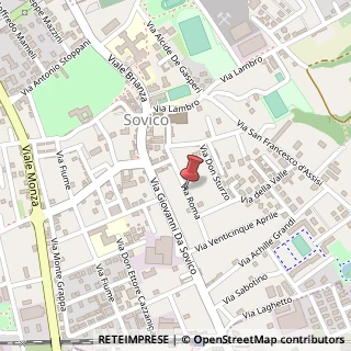 Mappa Via Roma, 15, 20845 Sovico, Monza e Brianza (Lombardia)