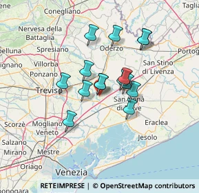 Mappa Via Olimpia, 31050 Monastier di Treviso TV, Italia (10.212)